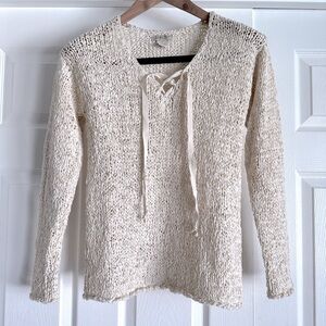Lucky off white sweater. Size S